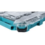 Makita Organizer piatto M, Cassetta portautensili blu/trasparente