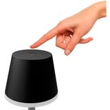 Philips Hue Lampada da tavolo portatile Hue Go Nero, Philips Hue White and Color ambiance Lampada da tavolo portatile Hue Go, Lampada da tavolo intelligente, Bluetooth/Zigbee, Nero, LED, Metallo, Lampadina/e non sostituibile/i