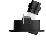 Philips Hue White Ambiance Milliskin spot da incasso, Luce LED bianco