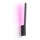 Philips Hue White & Color Ambiance Liane Lampada da Parete, Luce LED Nero