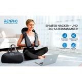 Renpho U-Neck-Go SNM067, Dispositivo di massaggio Nero