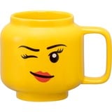 Room Copenhagen Tazza in ceramica LEGO Winking Girl, piccola giallo