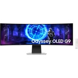 G95SD Monitor PC 124,5 cm (49") 5120 x 1440 Pixel Dual QHD OLED Argento, Monitor di gioco