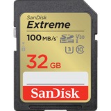 SanDisk Extreme 32 GB SDXC UHS-I Classe 10 32 GB, SDXC, Classe 10, UHS-I, 100 MB/s, 60 MB/s
