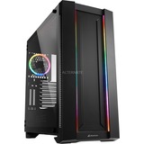 Sharkoon ELITE SHARK CA200M Midi Tower Nero Nero, Midi Tower, PC, Nero, ATX, CEB, EATX, EEB, micro ATX, Mini-ITX, Blu, Verde, Rosso, 16,5 cm