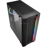 Sharkoon ELITE SHARK CA200M Midi Tower Nero Nero, Midi Tower, PC, Nero, ATX, CEB, EATX, EEB, micro ATX, Mini-ITX, Blu, Verde, Rosso, 16,5 cm