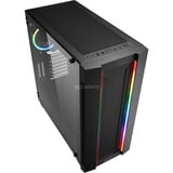 Sharkoon ELITE SHARK CA200M Midi Tower Nero, Torre grande telaio Nero, Midi Tower, PC, Nero, ATX, CEB, EATX, EEB, micro ATX, Mini-ITX, Blu, Verde, Rosso, 16,5 cm