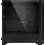 Sharkoon ELITE SHARK CA200M Midi Tower Nero, Torre grande telaio Nero, Midi Tower, PC, Nero, ATX, CEB, EATX, EEB, micro ATX, Mini-ITX, Blu, Verde, Rosso, 16,5 cm