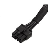 SilverStone SST-PP12-EPS cavo di alimentazione interno 0,55 m Nero, 0,55 m, 2 x EPS 8-pin, 12-Pin, Maschio, Maschio, Dritto