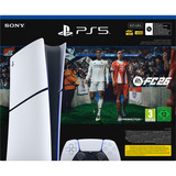 Sony Sony PS5 ConsoleSlim Digital 825GB  FC26, Console di gioco bianco/Nero