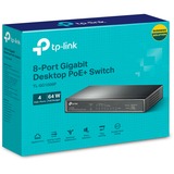 TP-Link TL-SG1008P Gigabit Ethernet (10/100/1000) Supporto Power over Ethernet (PoE) Grigio Nero, Gigabit Ethernet (10/100/1000), Supporto Power over Ethernet (PoE)