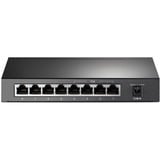 TP-Link TL-SG1008P switch di rete Non gestito Gigabit Ethernet (10/100/1000) Supporto Power over Ethernet (PoE) Nocciola, Interruttore Nero, Non gestito, Gigabit Ethernet (10/100/1000), Full duplex, Supporto Power over Ethernet (PoE)