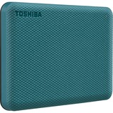 Toshiba Canvio Advance disco rigido esterno 4000 GB Nero, Hard-disk verde, 4000 GB, 2.5", 2.0/3.2 Gen 1 (3.1 Gen 1), Nero