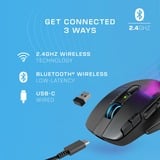 Turtle Beach Kone XP Air, Mouse da gioco Nero