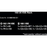 Wera 160 i/6 Set di cacciaviti Kraftform Plus Serie 100 + supporto, Cacciavite rosso/Giallo