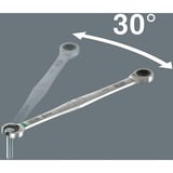 Wera Set di chiavi combinate a cricchetto 6007 Joker 11, 11 pezzi, Chiave 