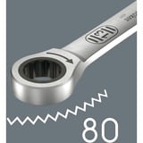 Wera Set di chiavi combinate a cricchetto 6007 Joker 11, 11 pezzi, Chiave 