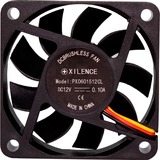 Xilence XPF60S.W Case per computer Ventilatore 6 cm Nero, Ventola Nero, Ventilatore, 6 cm, 2100 Giri/min, 22 dB, 12 pdc/min, Nero