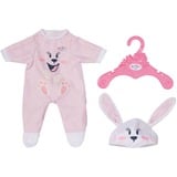 ZAPF Creation BABY born Bunny Cuddly Suit 43cm, Accessori della bambola BABY born Bunny Cuddly Suit 43cm, Salopette per bambola, 3 anno/i, 210 g