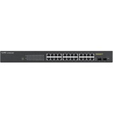 Zyxel GS1900-24HP Gestito Gigabit Ethernet (10/100/1000) 1U Nero Gestito, Gigabit Ethernet (10/100/1000), 1U