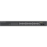 Zyxel GS1900-24HP Gestito Gigabit Ethernet (10/100/1000) 1U Nero, Interruttore Gestito, Gigabit Ethernet (10/100/1000), 1U