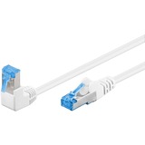 goobay 51564 cavo di rete Bianco 1 m Cat6a S/FTP (S-STP) bianco, 1 m, Cat6a, S/FTP (S-STP), RJ-45, RJ-45