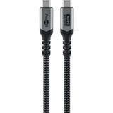 goobay 74213, Cavo Nero/grigio