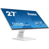 iiyama T2752MSC-W1, Monitor LED bianco (matto)