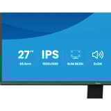 iiyama X2791HS-B1, Monitor LED Nero (opaco)