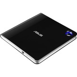 ASUS 90DD02G0-M29000, masterizzatore Blu-ray esterno Nero/Argento