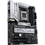 ASUS PRIME X670-P WIFI AMD X670 Socket AM5 ATX, Scheda madre argento, AMD, Socket AM5, DDR5-SDRAM, 128 GB, DIMM, Dual-channel