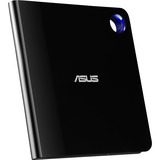 ASUS SBW-06D5H-U lettore di disco ottico Blu-Ray RW Nero, Argento, masterizzatore Blu-ray esterno Nero/Argento, Nero, Argento, Vassoio, Desktop/Laptop, Blu-Ray RW, USB 3.1 Gen 1, 80,120 mm