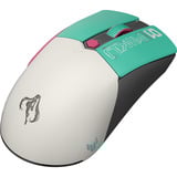ASUS TUF Gaming Mini Wireless Hatsune Miku Edition mouse Mano destra RF Wireless + Bluetooth + USB Type-A Ottico 1200 DPI, Mouse da gioco turchese/Bianco, Mano destra, Ottico, RF Wireless + Bluetooth + USB Type-A, 1200 DPI, Verde, Grigio, Rosa