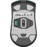 ASUS TUF Gaming Mini Wireless Hatsune Miku Edition mouse Mano destra RF Wireless + Bluetooth + USB Type-A Ottico 1200 DPI, Mouse da gioco turchese/Bianco, Mano destra, Ottico, RF Wireless + Bluetooth + USB Type-A, 1200 DPI, Verde, Grigio, Rosa