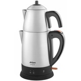 Arzum Cayci Lux Teebereiter Edelstahl AR3051- INX, Bollitore per caffè accaio