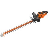 BLACK+DECKER Black+Decker Elektro-Heckenschere (600W, 60 cm Schwertlänge, 25 mm Schnittstärke, Bügel-Zweithandgriff und transparentem Handschutz, für große Hecken) BEHTS501 arancione /Nero, 60 cm Schwertlänge, 25 mm Schnittstärke, Bügel-Zweithandgriff und transparentem Handschutz, für große Hecken) BEHTS501