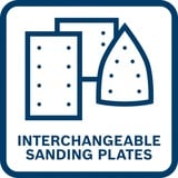 Bosch GSS 12V-13 PROFESSIONAL Levigatrice orbitale casuale 1000 Giri/min 2000 OPM Nero, Blu, Rosso blu/Nero, Levigatrice orbitale casuale, Morsetto/Velcro, Nero, Blu, Rosso, 6000 Giri/min, 1000 Giri/min, 12000 OPM