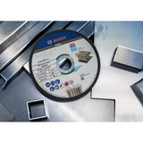 Bosch PRO Acciaio inossidabile e metallo, Ø 125 mm, 100 pezzi nel secchio, Lama 