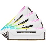 Corsair Vengeance CMH32GX4M4D3600C18W memoria 32 GB 4 x 8 GB DDR4 3600 MHz bianco, 32 GB, 4 x 8 GB, DDR4, 3600 MHz, 288-pin DIMM