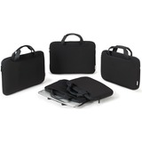 DICOTA D31789 borsa per notebook 33,8 cm (13.3") Custodia a tasca Nero Nero, Custodia a tasca, 33,8 cm (13.3"), 0,18 g