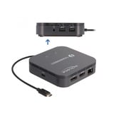 DeLOCK 87789, Docking station Nero