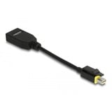 DeLOCK Adattatore Mini DisplayPort 1.4 a DisplayPort Nero