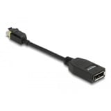 DeLOCK Adattatore Mini DisplayPort 1.4 a DisplayPort Nero