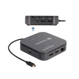 DeLOCK Docking station mini Thunderbolt 3 8K Nero