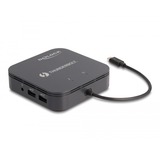 DeLOCK Docking station mini Thunderbolt 3 8K Nero
