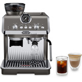 DeLonghi La Specialista Arte Evo Titan - Cold Brew, Macchina per espresso titanio/in acciaio inox