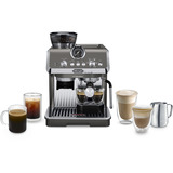DeLonghi La Specialista Arte Evo Titan - Cold Brew, Macchina per espresso titanio/in acciaio inox