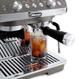 DeLonghi La Specialista Arte Evo Titan - Cold Brew, Macchina per espresso titanio/in acciaio inox