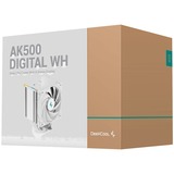 DeepCool AK500 DIGITAL WH, raffreddamento CPU  bianco