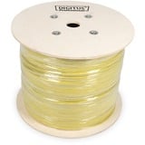 Digitus Cavo di installazione con doppino intrecciato CAT 7A, S/FTP, AWG 22/1, FRNC-C; LSZH-3 giallo, S/FTP, AWG 22/1, FRNC-C; LSZH-3, 500 m, Cat7a, S/FTP (S-STP)